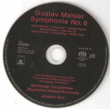 SACD Gustav Mahler: Symphonie No. 8 356229