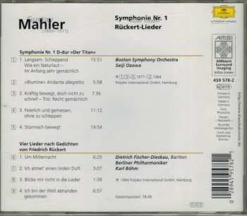 CD Gustav Mahler: Symphonie Nr. 1 »Der Titan« / Rückert-Lieder LTD 446359