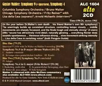2CD Gustav Mahler: Symphonies 9 & 4 327952