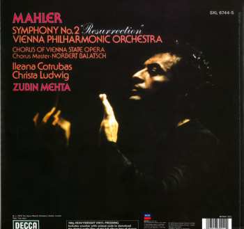 2LP Gustav Mahler: Symphony No. 2  In C Minor "Resurrection"  88921