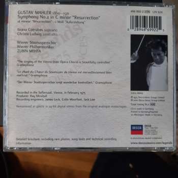 CD Gustav Mahler: Symphony No.2 'Resurrection' = 'Auferstehung' 45118