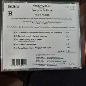 CD Gustav Mahler: Symphony No. 5 364825