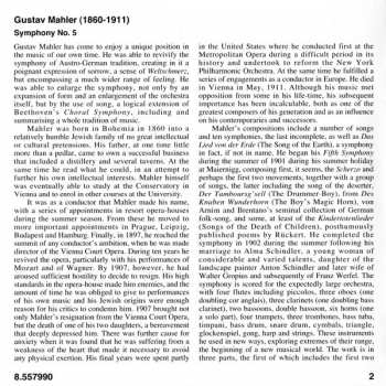 CD Gustav Mahler: Symphony No. 5 267541