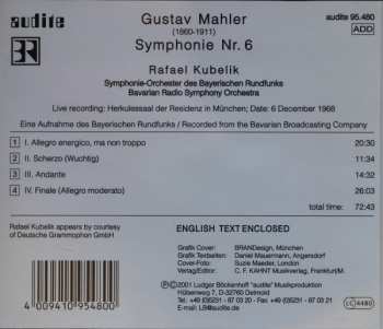 CD Gustav Mahler: Symphony No. 6 189519