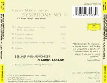 CD Gustav Mahler: Symphony No. 6 422249