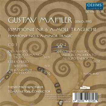 2CD Gustav Mahler: Symphony No. 6 446889