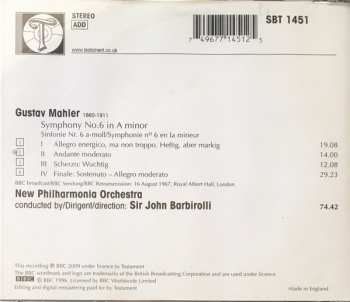CD Gustav Mahler: Symphony No.6 327833