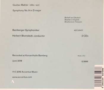 2CD Gustav Mahler: Symphony No. 9 In D Major 309310