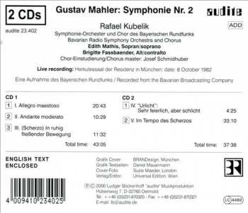 2CD Gustav Mahler: Symphony No 2 148364