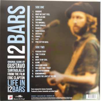 LP Gustavo Santaolalla: Eric Clapton: Life In 12 Bars (Soundtrack) LTD | NUM | CLR 304024