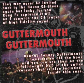 CD/DVD Guttermouth: Live At The House Of Blues 272618