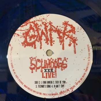 2LP Gwar: Scumdogs XXX Live! LTD | CLR 59491