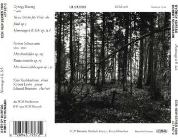 CD György Kurtág: Hommage À R. Sch. 456449