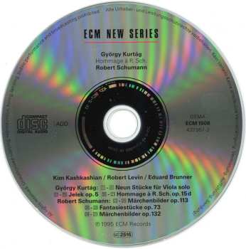 CD György Kurtág: Hommage À R. Sch. 456449