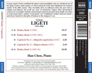 CD György Ligeti: Études • Capriccios 462727