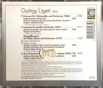 CD György Ligeti: Konzert Für Violoncello Und Orchester / Lontano / Doppelkonzert / San Francisco Polyphony 318569