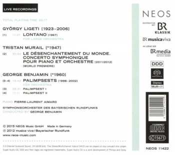 SACD György Ligeti: Musica Viva 22 : Lontano / Le Désenchantement Du Monde / Palimpsests 358207