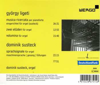 CD György Ligeti: Volumina - Orgelwerke 115143