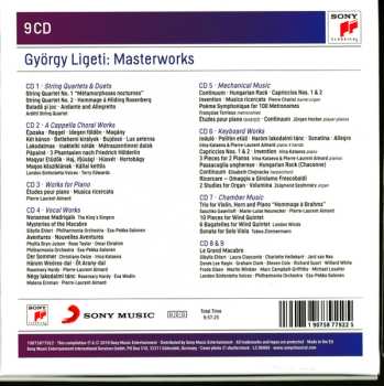 9CD/Box Set György Ligeti: Masterworks 503471