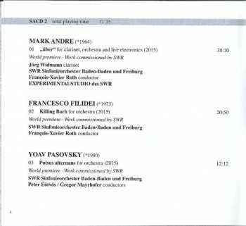 2SACD Georg Friedrich Haas: Donaueschinger Musiktage 2015 449618