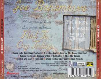 CD Joe Bonamassa: Had To Cry Today 15192
