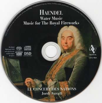 SACD Georg Friedrich Händel: Water Music - Music For The Royal Fireworks 470795