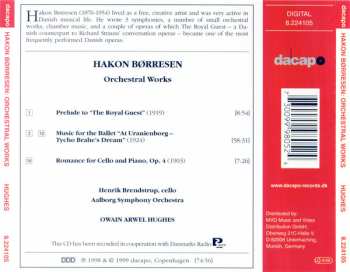 CD Hakon Børresen: Orchestral Works 314452