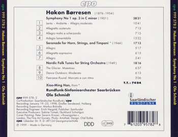 CD Hakon Børresen: Symphony No 1 • Serenade • Nordic Folk Tunes 120046