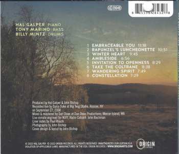 CD Hal Galper Trio: Invitation To Openess 153080