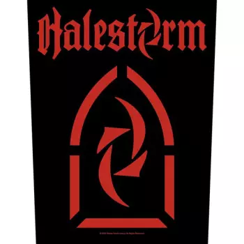 Zádová Nášivka Logo Halestorm
