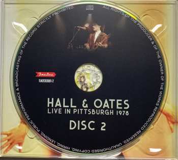 2CD Daryl Hall & John Oates: Live In Pittsburgh 1978 442135