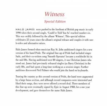 CD Halo James: Witness 107138