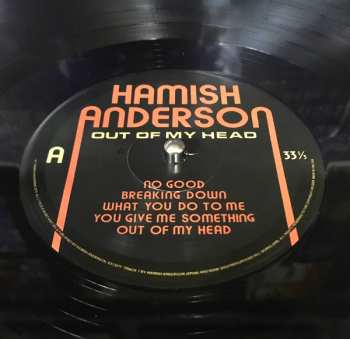 LP Hamish Anderson: Out Of My Head 84051