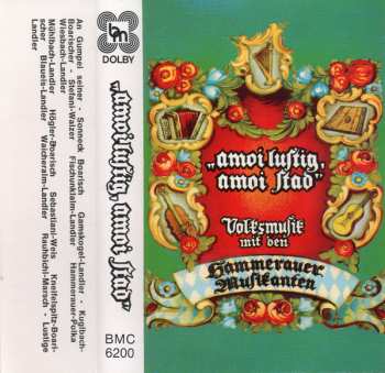 Album Die Hammerauer Musikanten: "Amoi Lustig, Amoi Stad" - Volksmusik Mit Den Hammerauer Musikanten