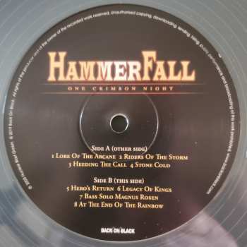 3LP/Box Set HammerFall: One Crimson Night DLX | CLR 135003