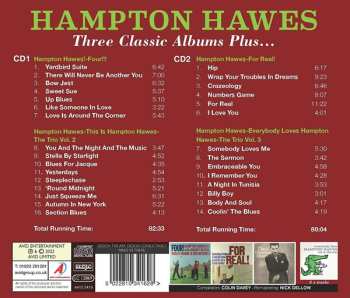 2CD Hampton Hawes: Three Classic Albums Plus.. Vol. 2 476180