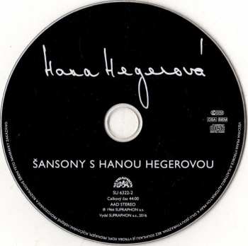 CD Hana Hegerová: Zpívá Hana Hegerová - Šansony S Hanou Hegerovou 15296