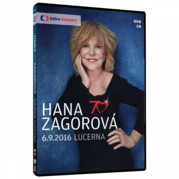 CD/DVD Hana Zagorová: Hana Zagorová 70 (6.9.2016 Lucerna) 385832