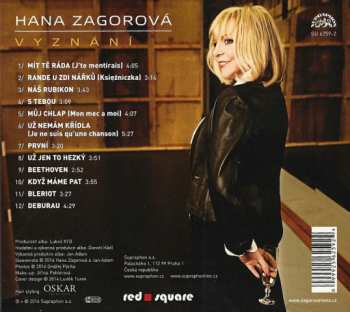 CD Hana Zagorová: Vyznání 39310