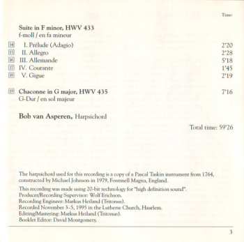 CD Georg Friedrich Händel: The Great Harpsichord Works