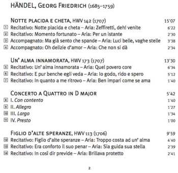 SACD Georg Friedrich Händel: Handel In Italy - Solo Cantatas 489389