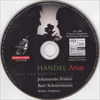 SACD Georg Friedrich Händel: Arias (Love And Madness) 470621