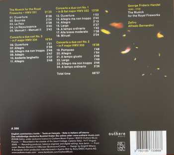 CD Georg Friedrich Händel: The Music for the Royal Fireworks 424834
