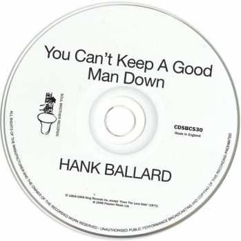 CD Hank Ballard: You Can't Keep A Good Man Down