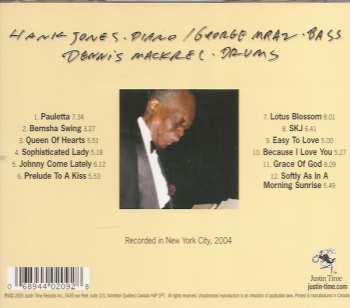 CD Hank Jones: For My Father 47844