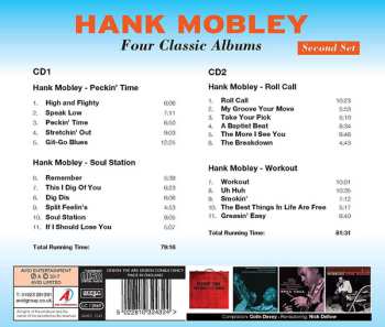 2CD Hank Mobley: Four Classic Albums (Second Set) 538767