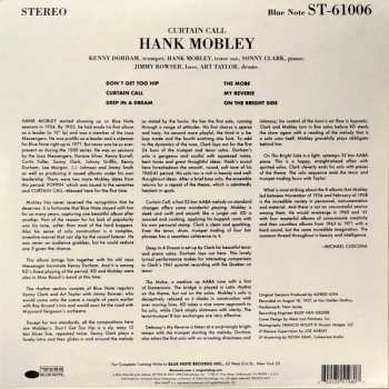 LP The Hank Mobley Quintet: Curtain Call 389486
