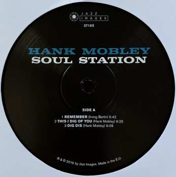 LP Hank Mobley: Soul Station LTD 414321