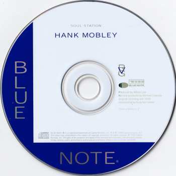 CD Hank Mobley: Soul Station 390285
