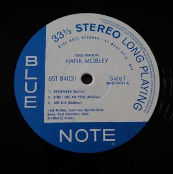 LP Hank Mobley: Soul Station 33760